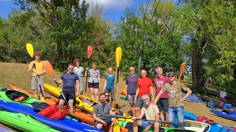 Kajak-Sicherheitstraining August 2024 in Pratzschwitz/Birkwitz